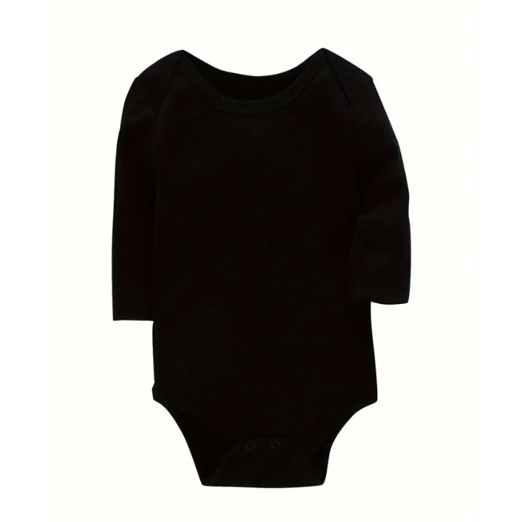 Black bodysuit Baby Long Sleeve - MonauMode